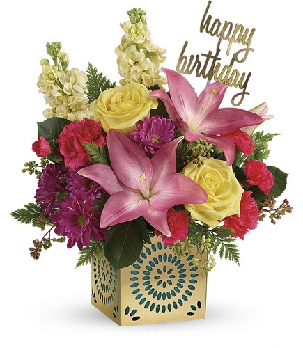 Teleflora's Blooming Birthday Bouquet